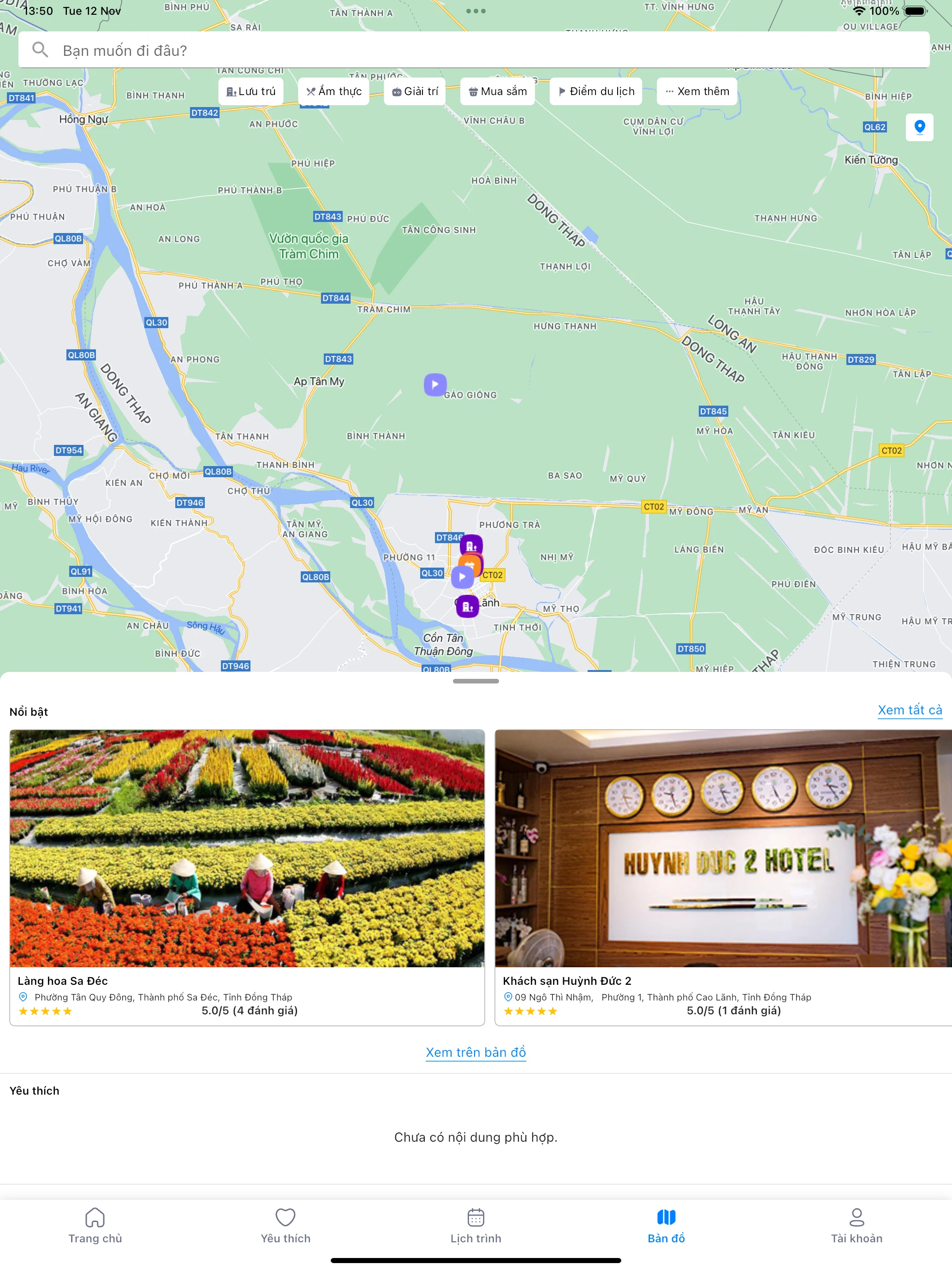 Du lịch Đồng Tháp screenshot